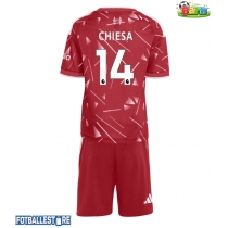 Liverpool Federico Chiesa #14 Hjemmedraktsett Barn 2026-27 Kortermet (+ Korte bukser)